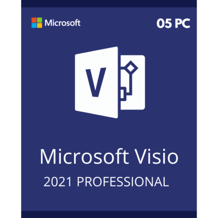 CODICE DI ATTIVAZIONE VISIO 2021 PROFESSIONAL – (5 PC) - Licenza a vita