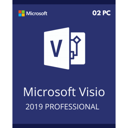 CODICE DI ATTIVAZIONE VISIO 2019 PROFESSIONAL – (2 PC) - Licenza a vita