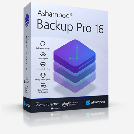 Ashampoo Backup Pro 16: licenza a vita per 3 dispositivi (versione globale)