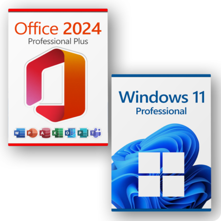 Microsoft Office 2024 Professional Plus LTSC + Microsoft Windows 11 Professional | Licenze a vita